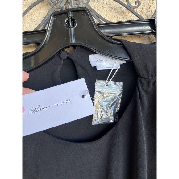 NWT Lovers And Friends Encore Dress - Size Large - Black - Picture 7 of 10